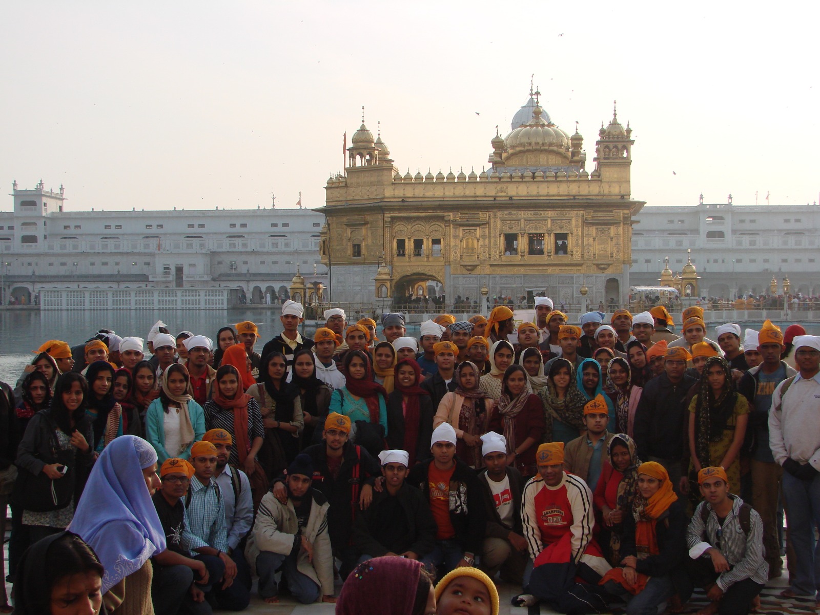 Students visiting a cultural landmark on a curated itinerary