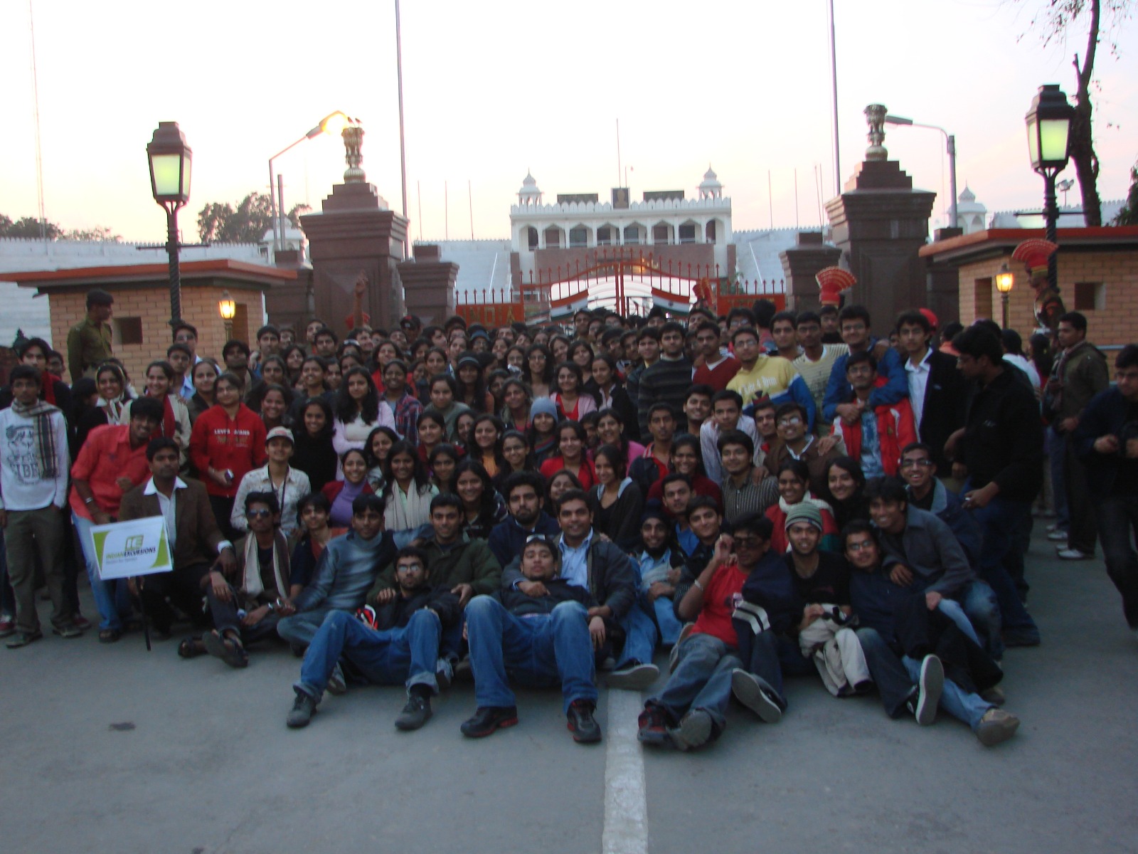 Students on a custom educational tour